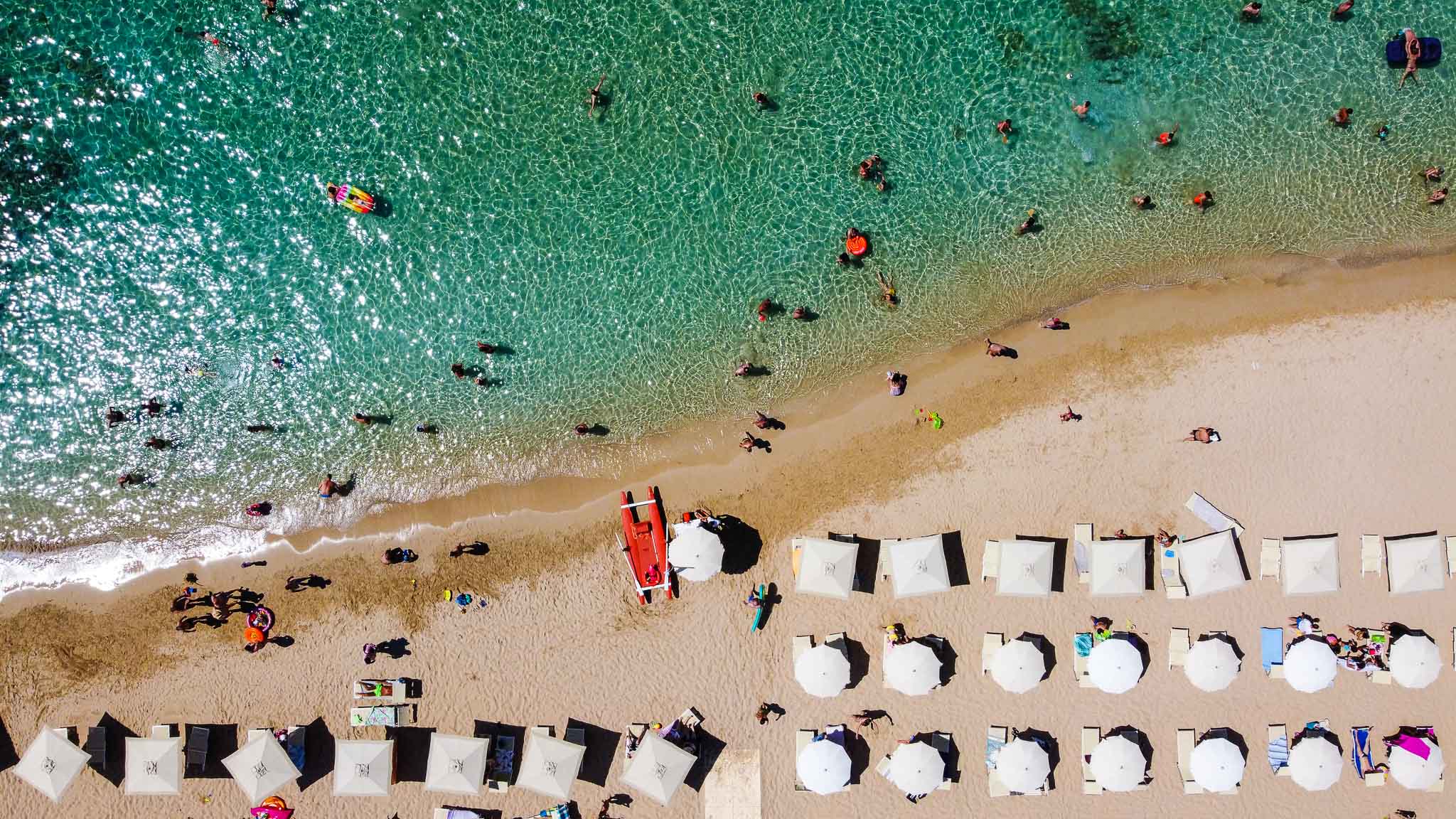 Lido Venere stabilimento dall'alto